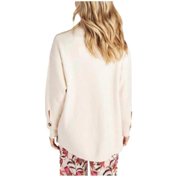 Esqualo Shacket Cardigan  Sweater - Picture 2 of 8